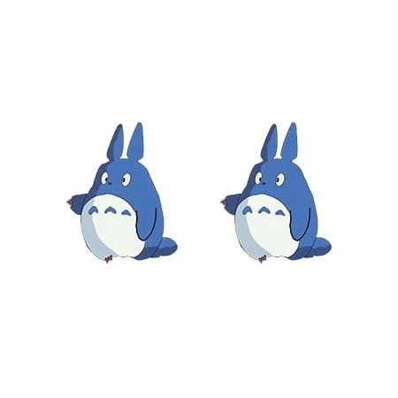 My Neighbor Totoro Acrylic Stud Earrings - Image 2