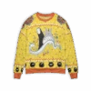 Totoro And No Face Riding Haku 3D Ugly Christmas Sweater