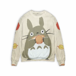Totoro And The Chestnut 3D Sweater