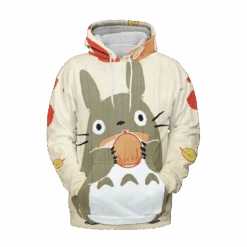 Totoro And The Chestnut 3D Hoodie