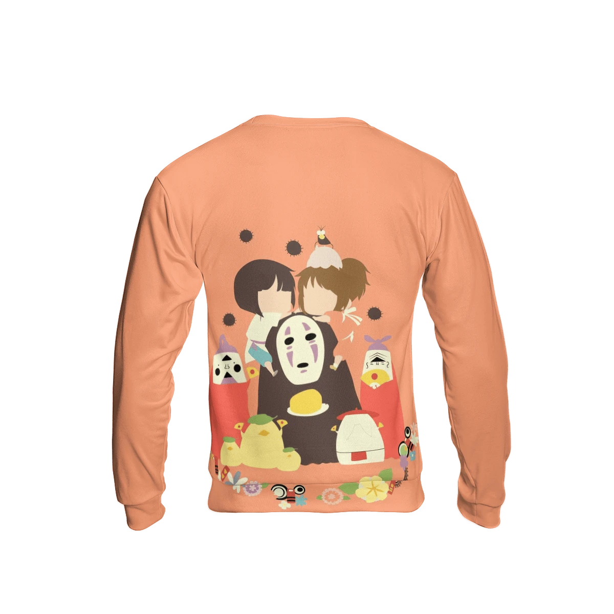 Spirited Away Funny Chibi 3D Sweatshirt - Image 2