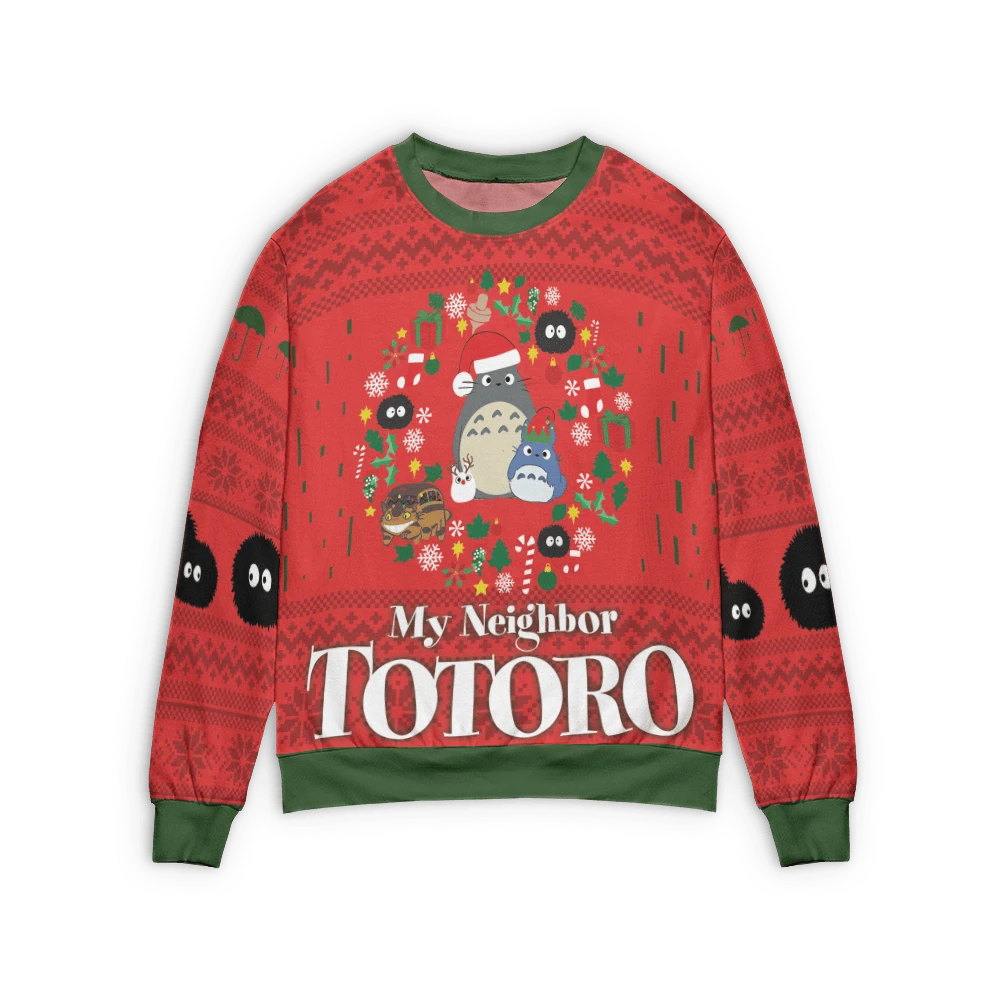 My Neighbor Totoro Ugly Christmas Sweater