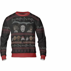 Spirited Away Characters Christmas Sweatshirt Style 2