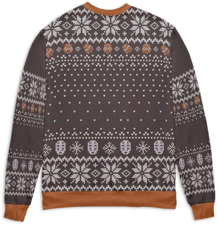 Spirited Away Haku Dragon Ugly Christmas Sweater Style 2 - Image 2