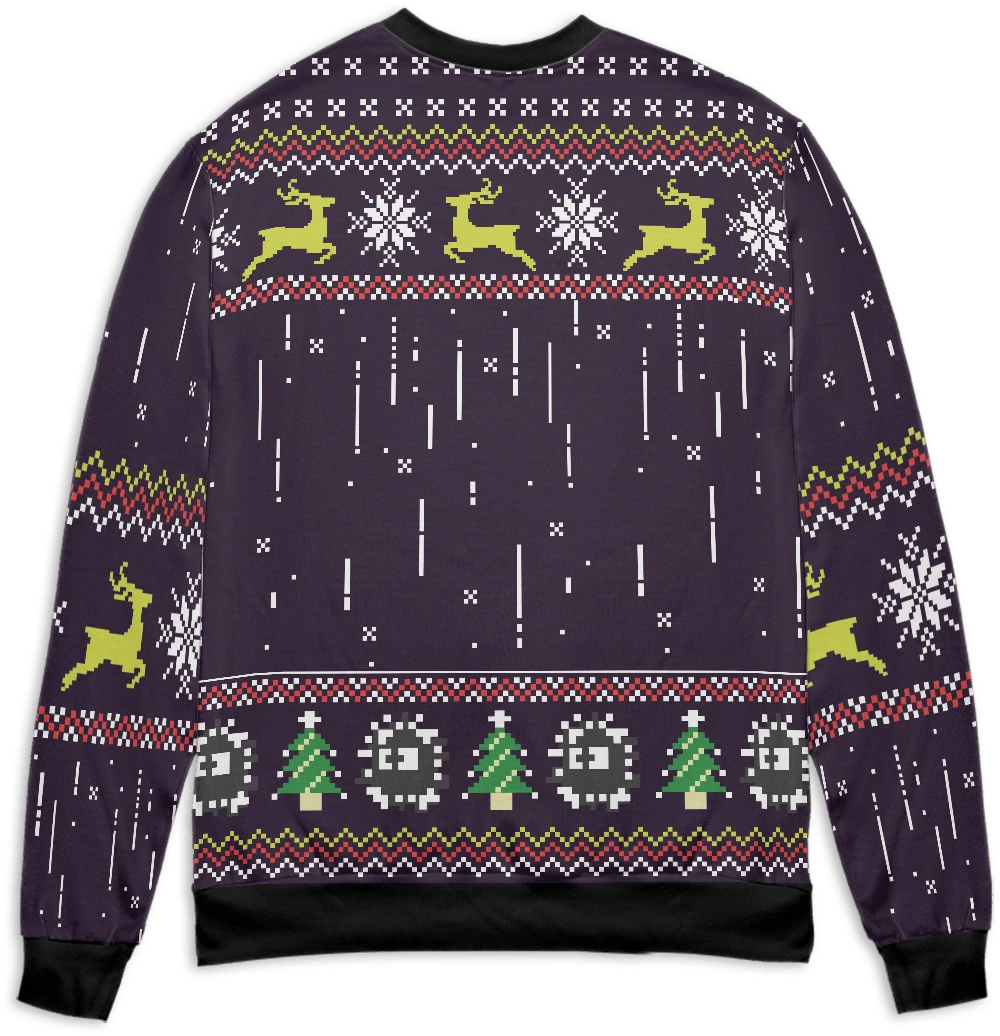Totoro – The Ugly Christmas Sweater Style 1 - Image 2