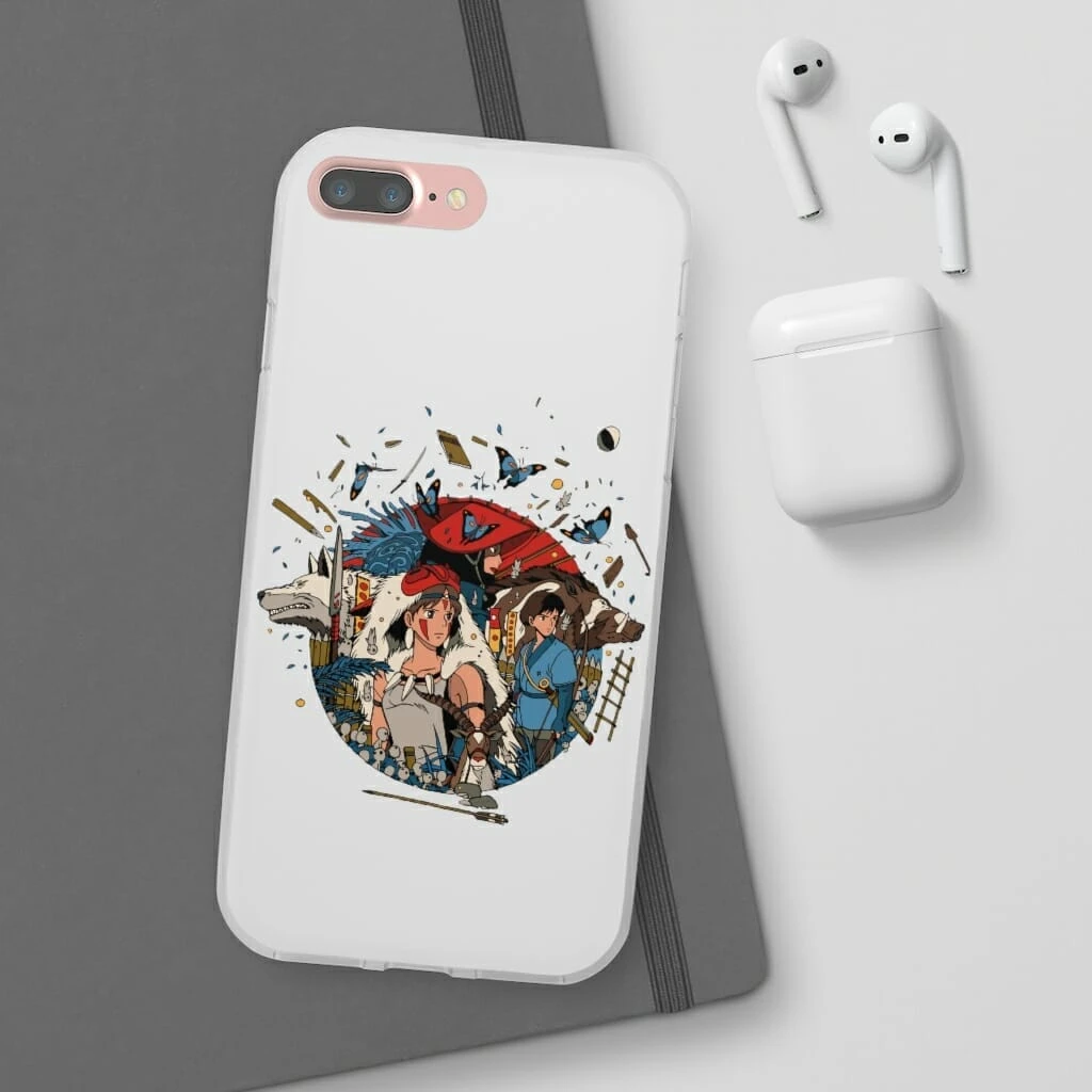 Princess Mononoke Kokyo IPhone Cases - Image 3