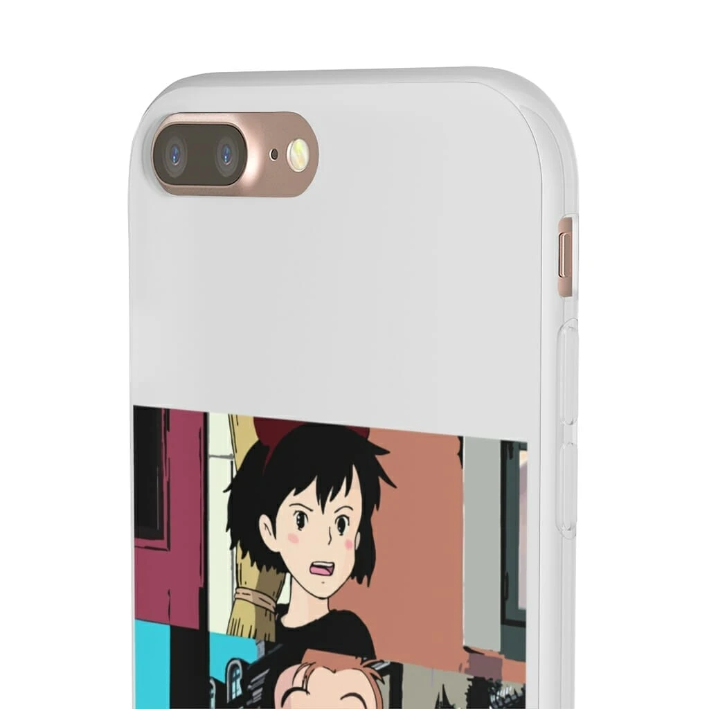 Kiki’s Delivery Service Tower Collage IPhone Cases - Image 2