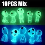 Princess Mononoke Kodama Tree Spirits Luminous Figures 10pcs/set - Image 14