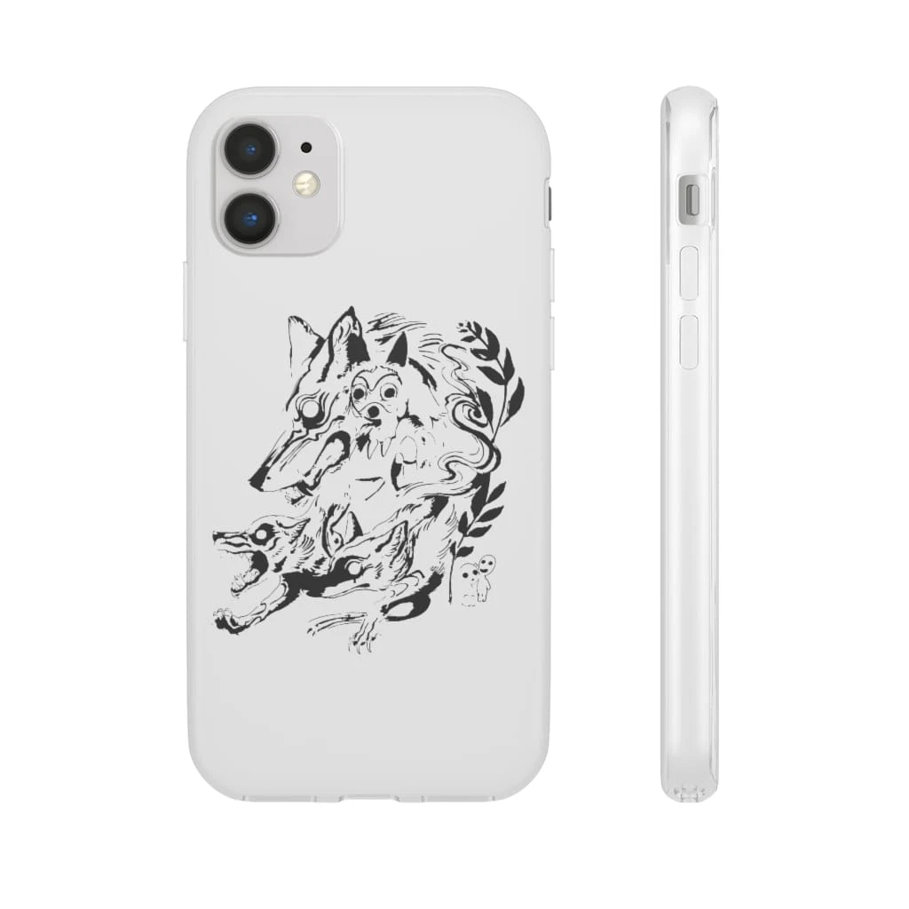 Princess Mononoke And The Wolf Creative Art IPhone Cases - Image 16
