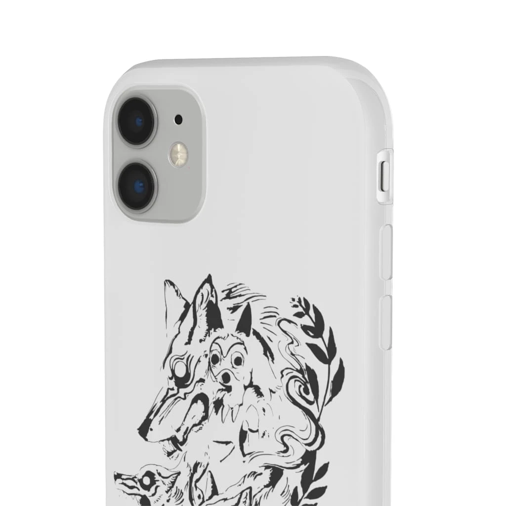 Princess Mononoke And The Wolf Creative Art IPhone Cases - Image 17