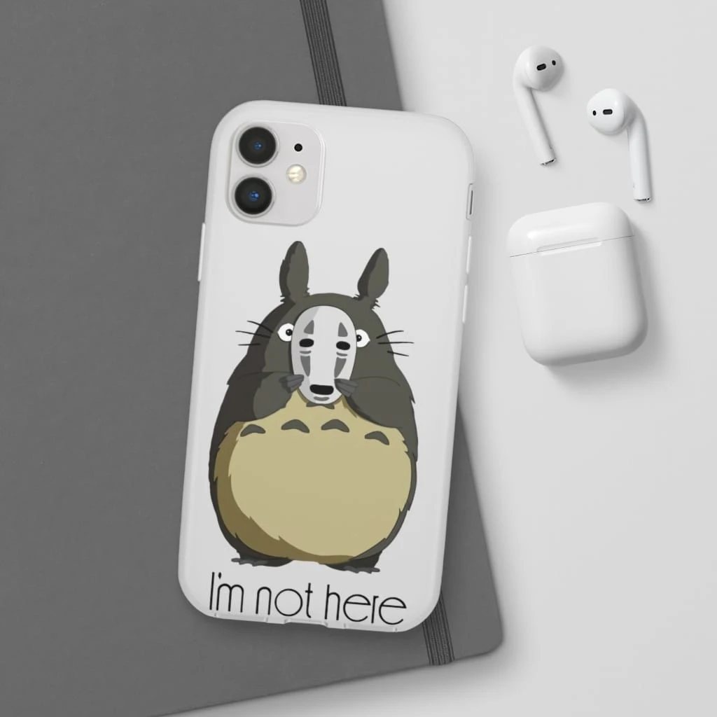 Totoro I’m Not Here IPhone Cases - Image 18
