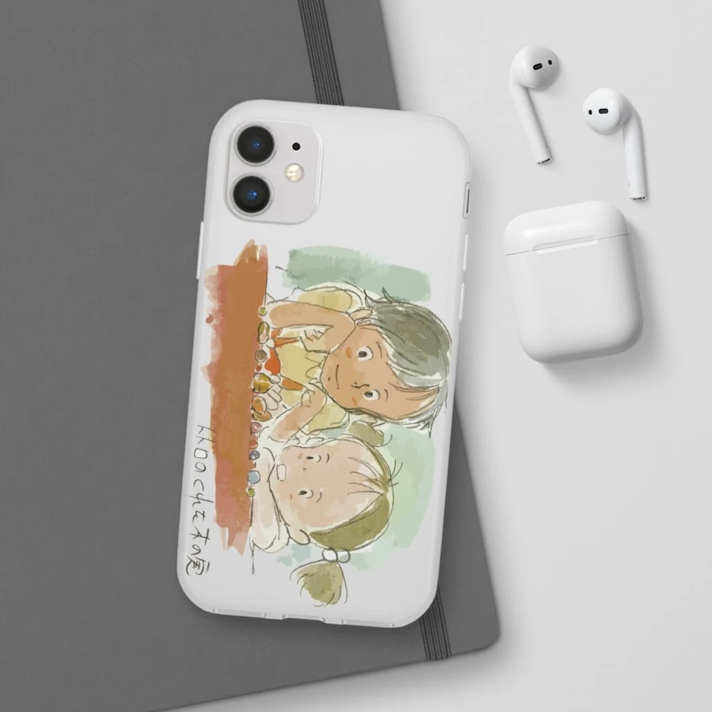 My Neighbor Totoro – Mei & Satsuki Water Color IPhone Cases - Image 18