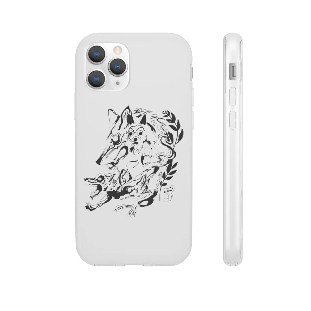Princess Mononoke And The Wolf Creative Art IPhone Cases - Image 19