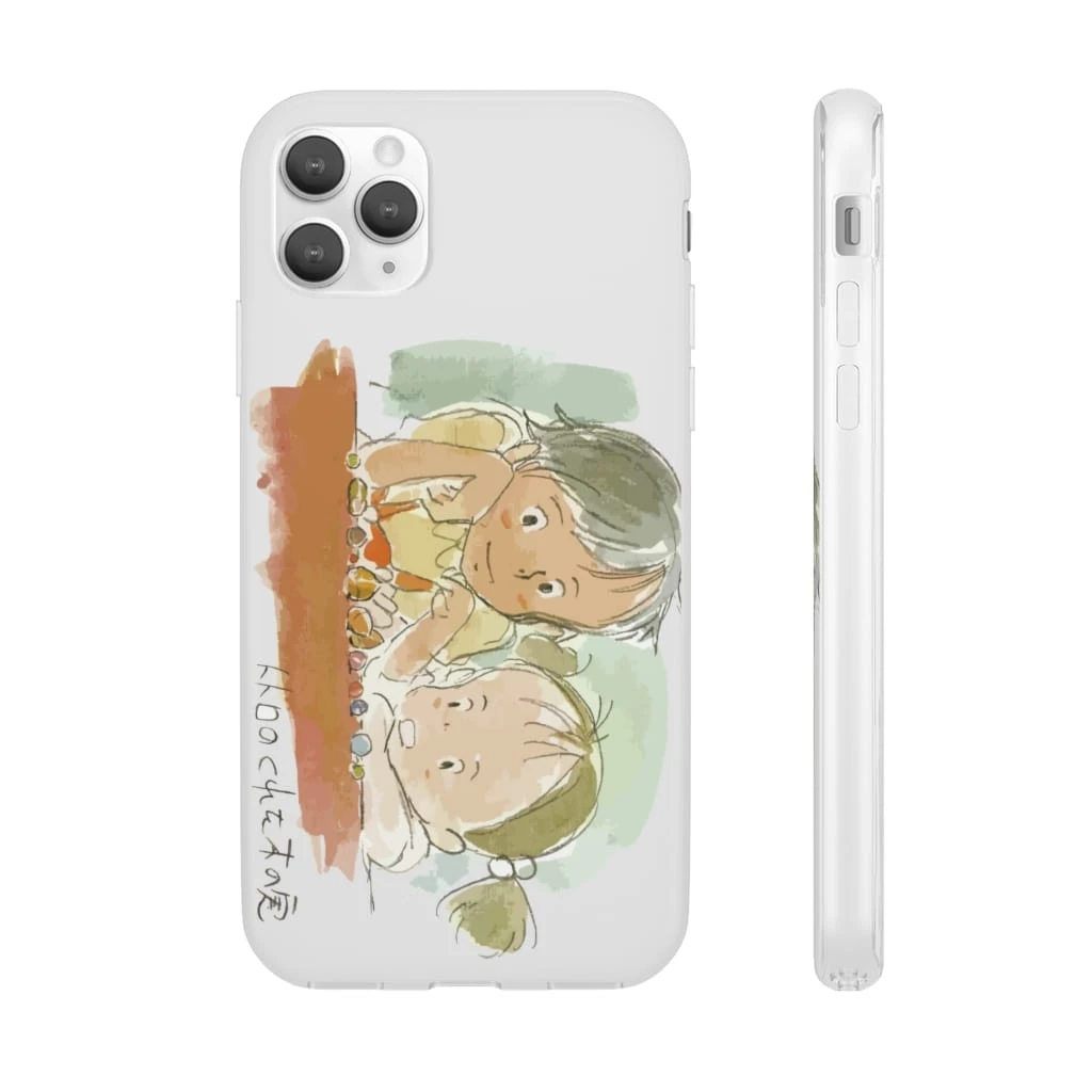 My Neighbor Totoro – Mei & Satsuki Water Color IPhone Cases - Image 19