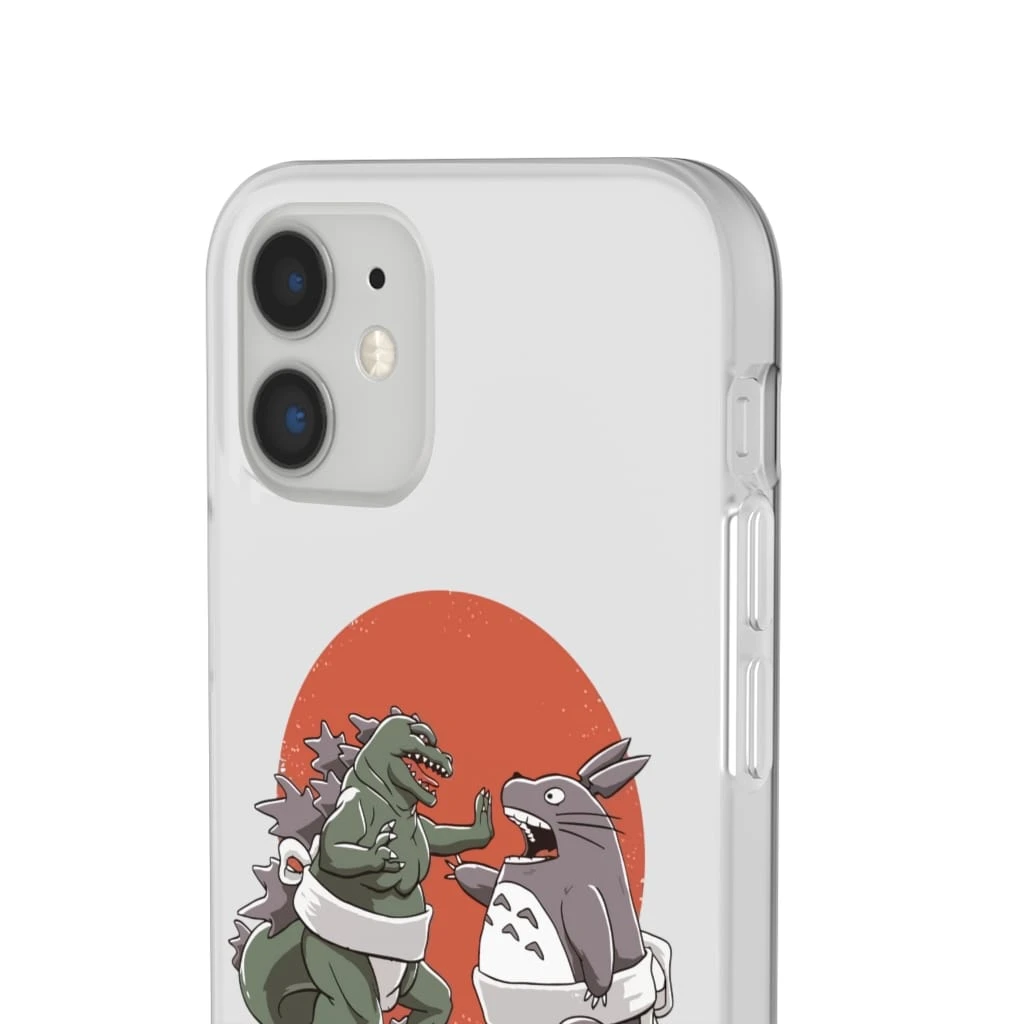 Totoro Vs Godzilla Sumo IPhone Cases - Image 8