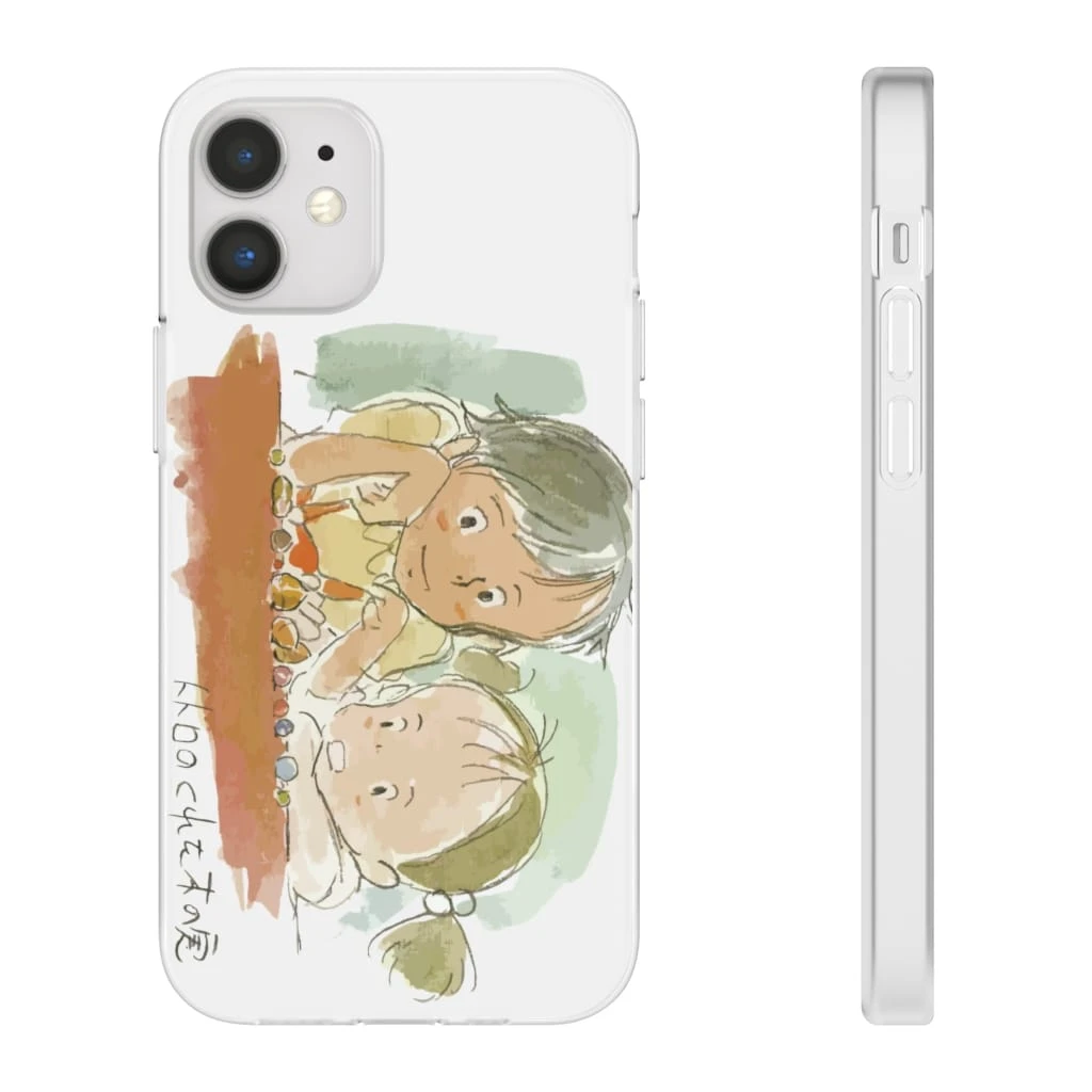 My Neighbor Totoro – Mei & Satsuki Water Color IPhone Cases - Image 7
