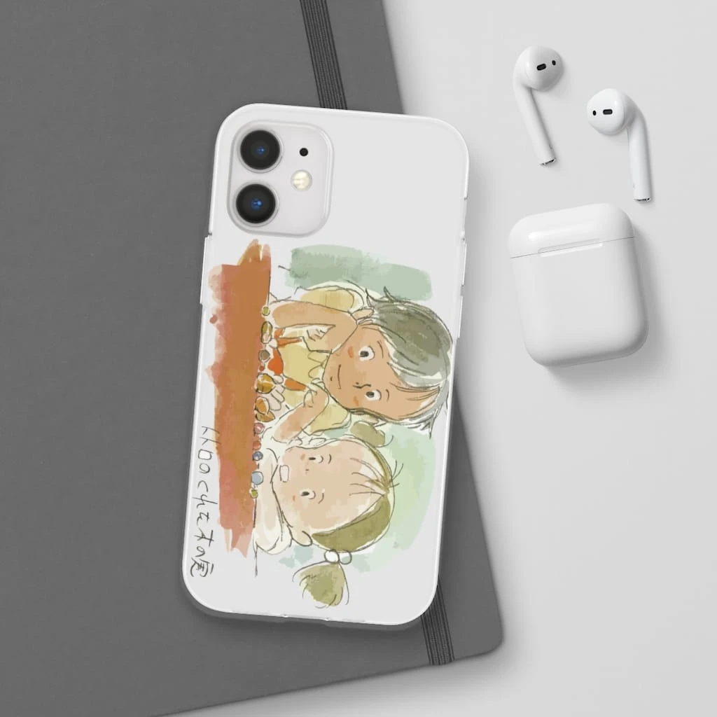 My Neighbor Totoro – Mei & Satsuki Water Color IPhone Cases - Image 9