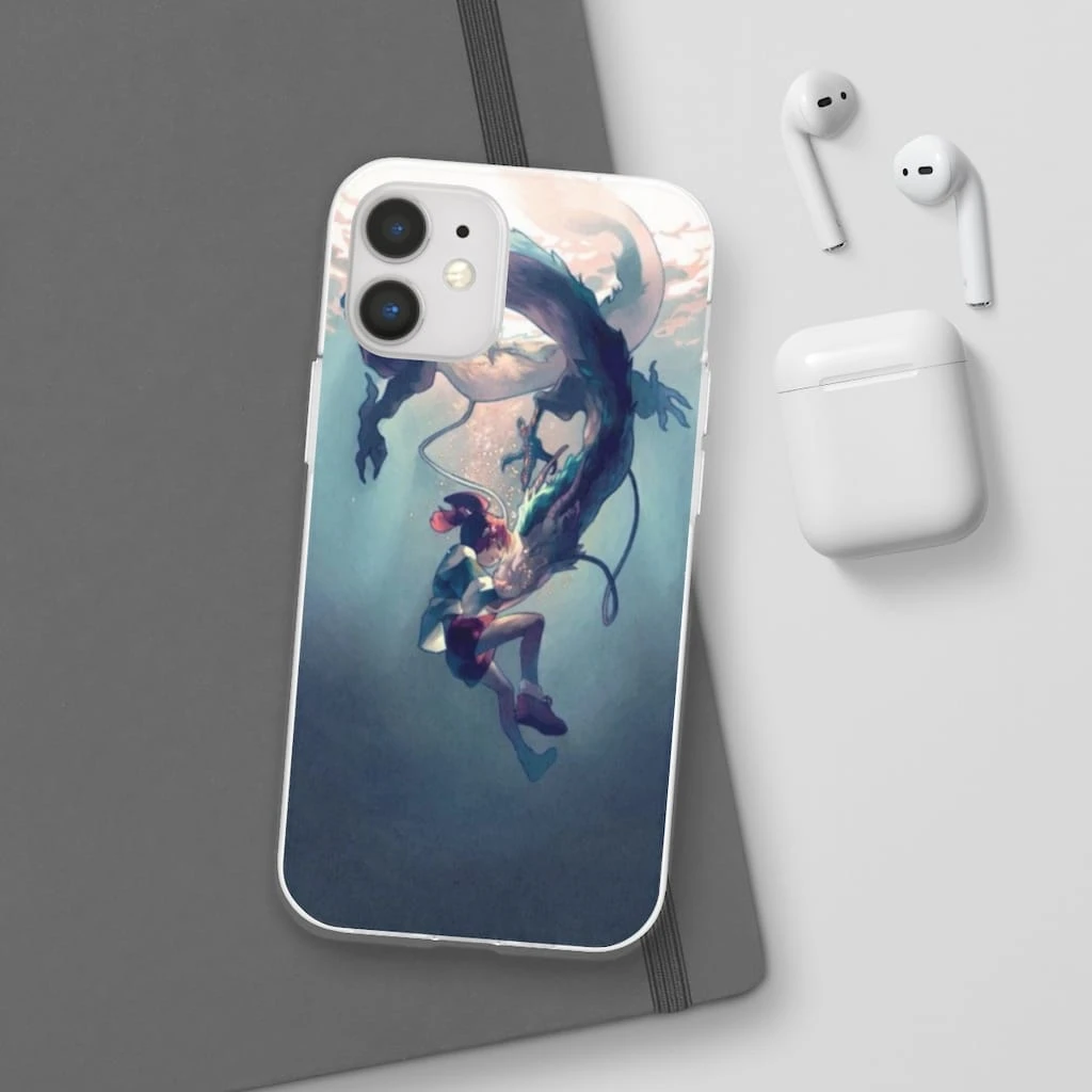 Spirited Away – Chihiro And Haku Under The Water IPhone Cases - Image 9