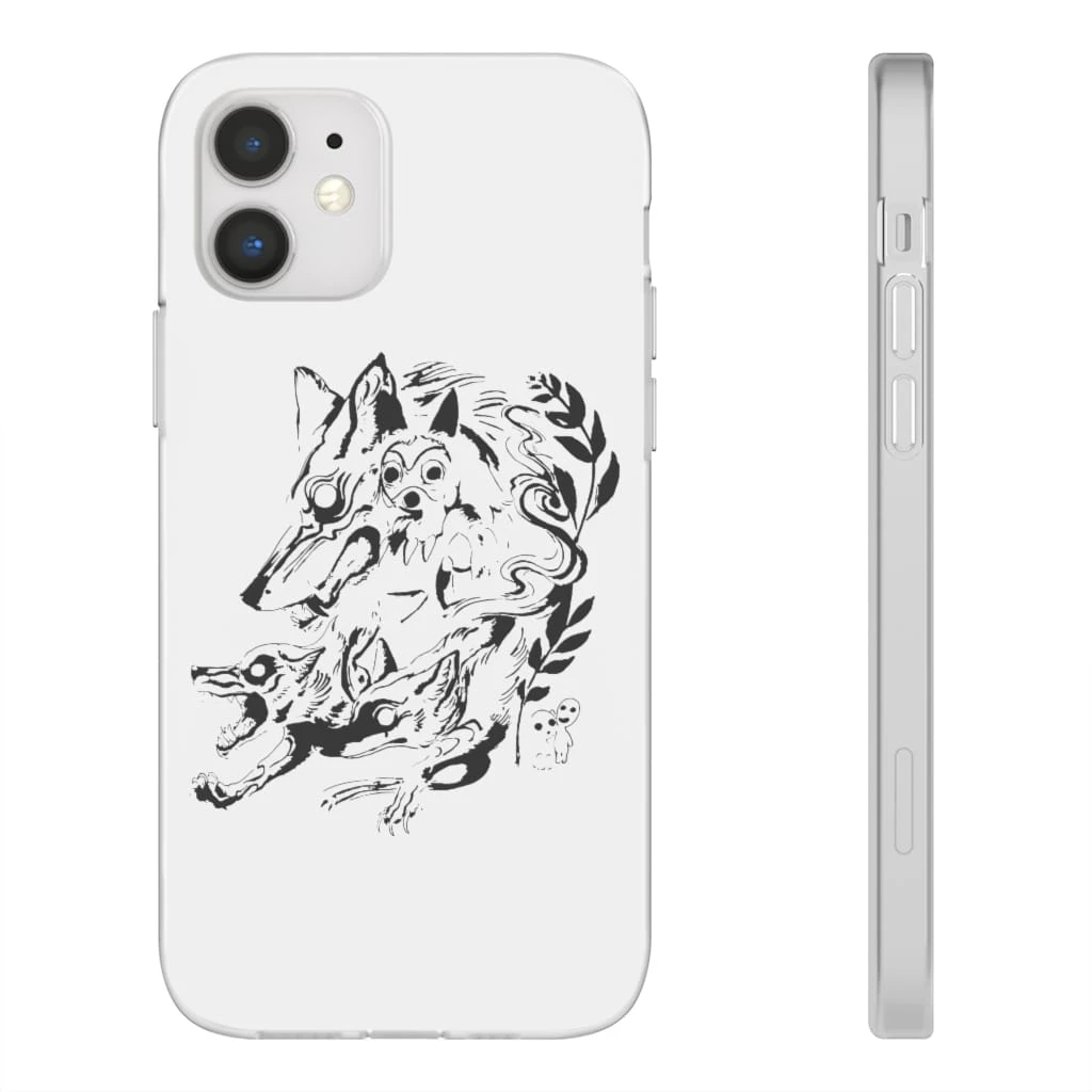 Princess Mononoke And The Wolf Creative Art IPhone Cases - Image 4