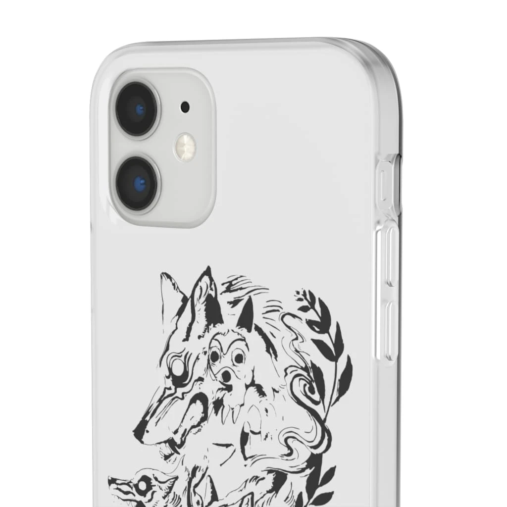 Princess Mononoke And The Wolf Creative Art IPhone Cases - Image 5