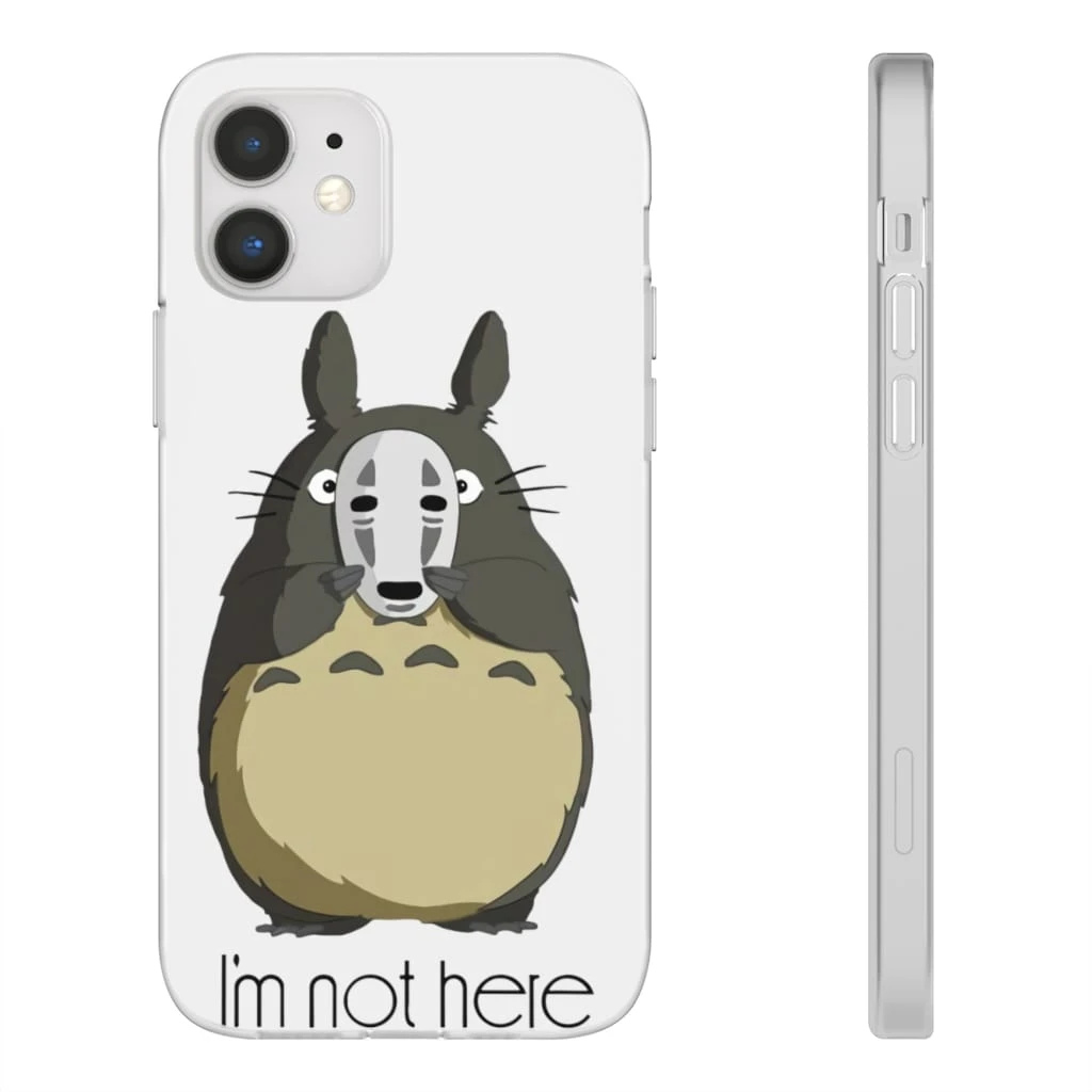 Totoro I’m Not Here IPhone Cases - Image 4