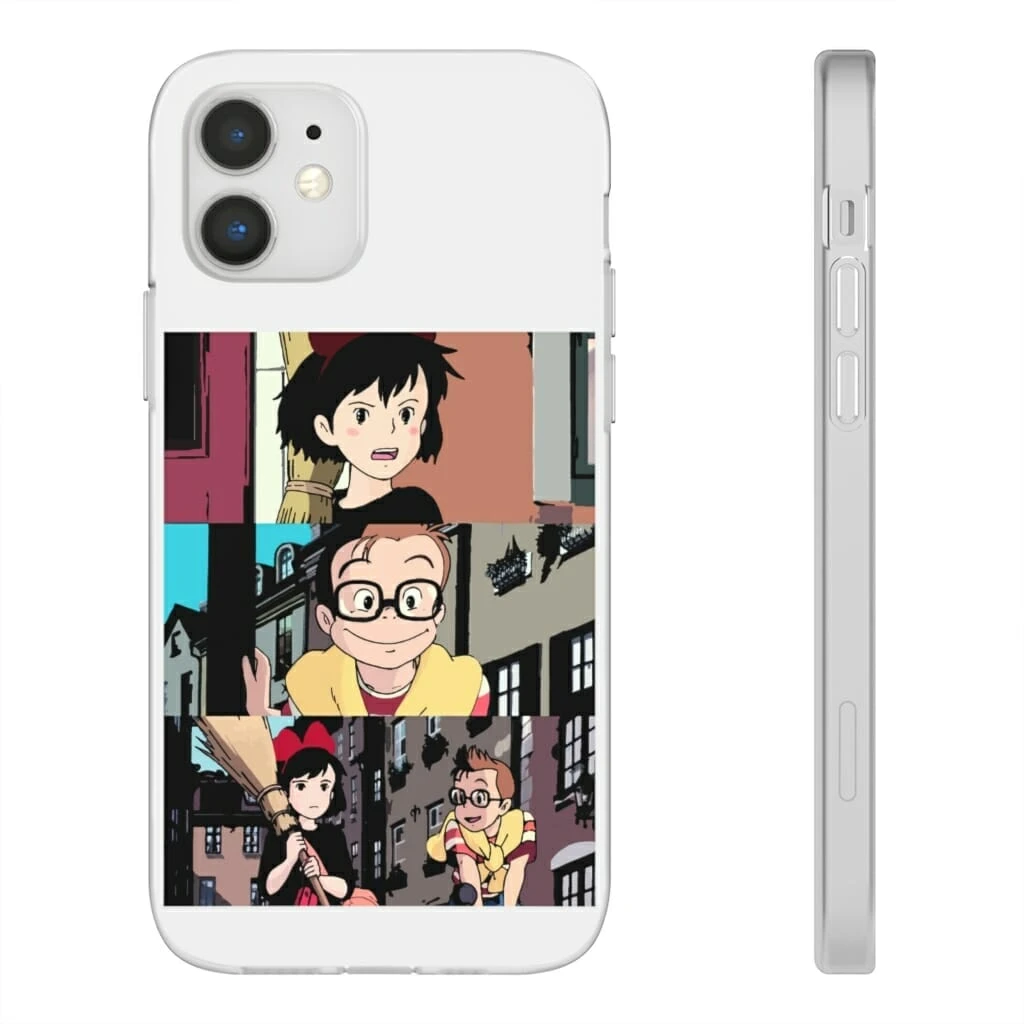 Kiki’s Delivery Service Tower Collage IPhone Cases - Image 4
