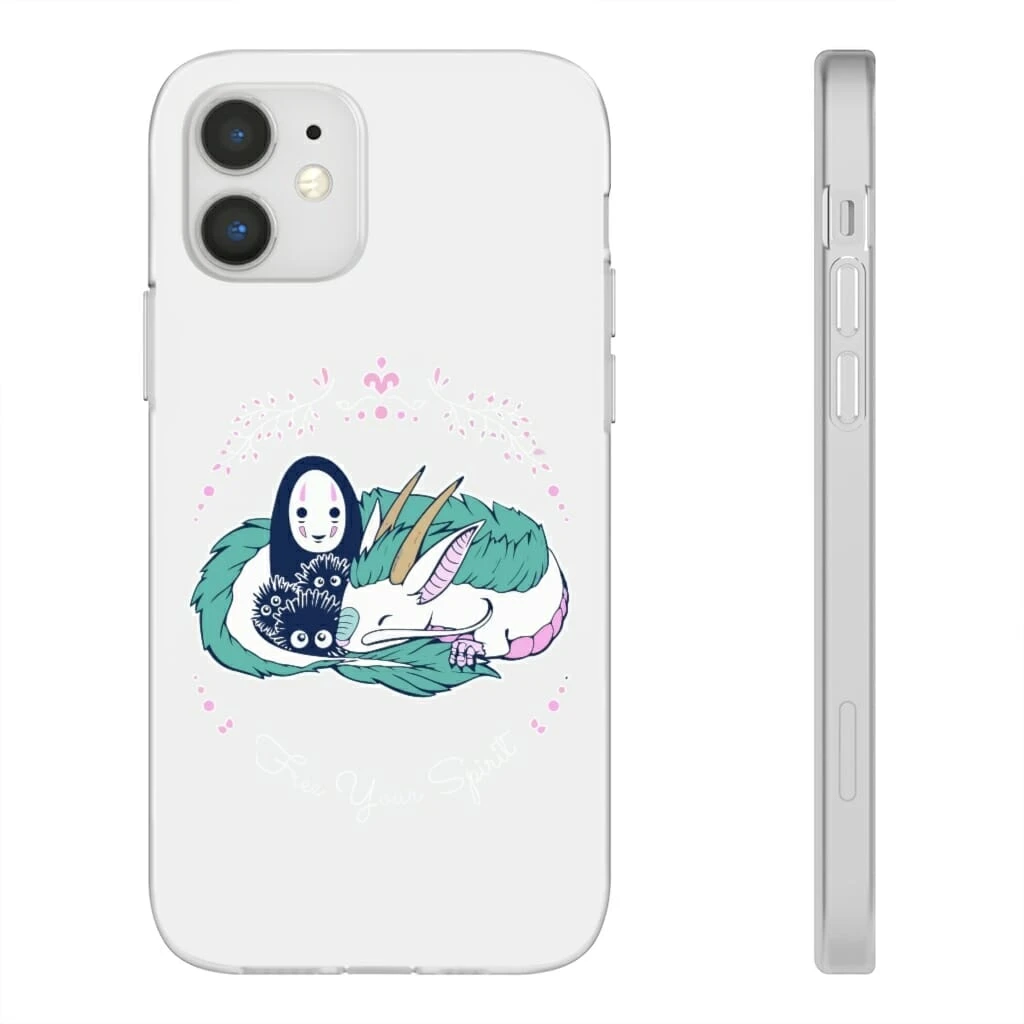 Spirited Away – No Face And Haku Dragon IPhone Cases - Image 4