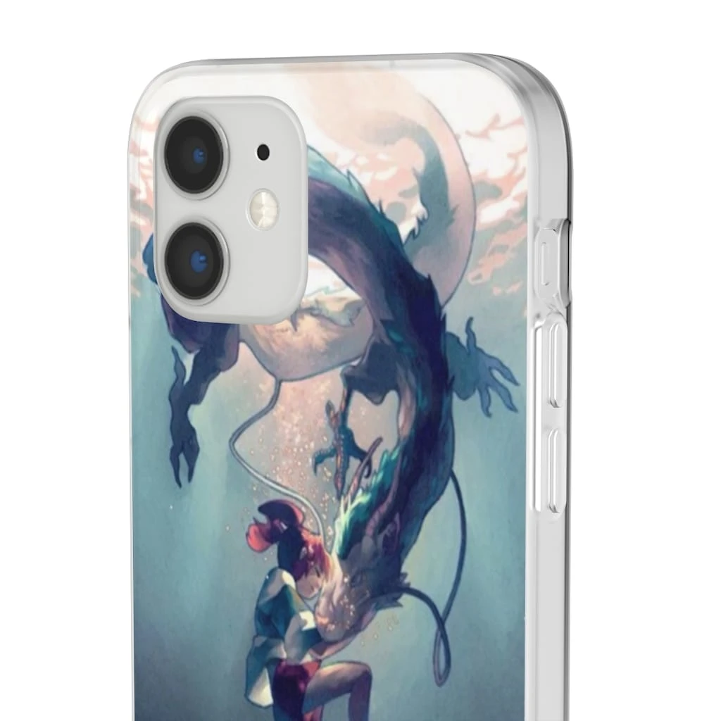 Spirited Away – Chihiro And Haku Under The Water IPhone Cases - Image 5