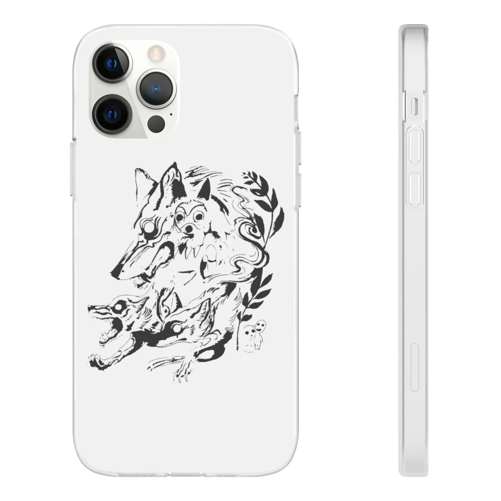 Princess Mononoke And The Wolf Creative Art IPhone Cases - Image 10