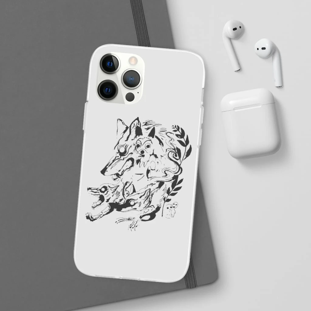 Princess Mononoke And The Wolf Creative Art IPhone Cases - Image 12