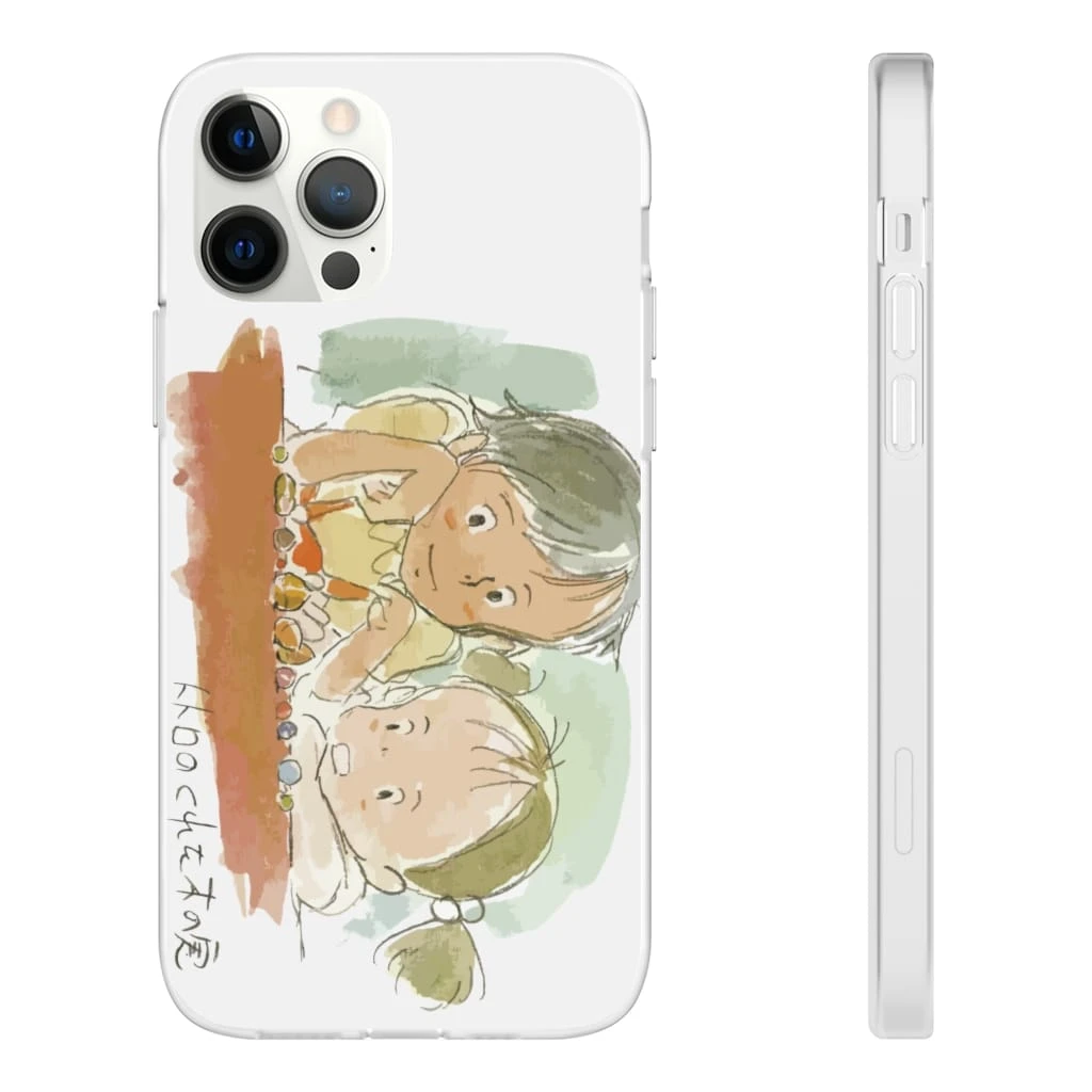 My Neighbor Totoro – Mei & Satsuki Water Color IPhone Cases - Image 10