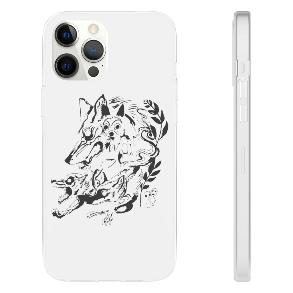 Princess Mononoke And The Wolf Creative Art IPhone Cases - Image 13