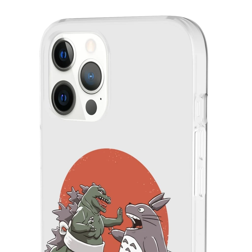 Totoro Vs Godzilla Sumo IPhone Cases - Image 14