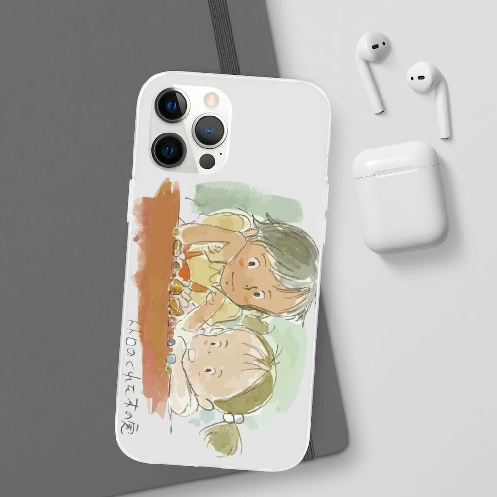 My Neighbor Totoro – Mei & Satsuki Water Color IPhone Cases - Image 15