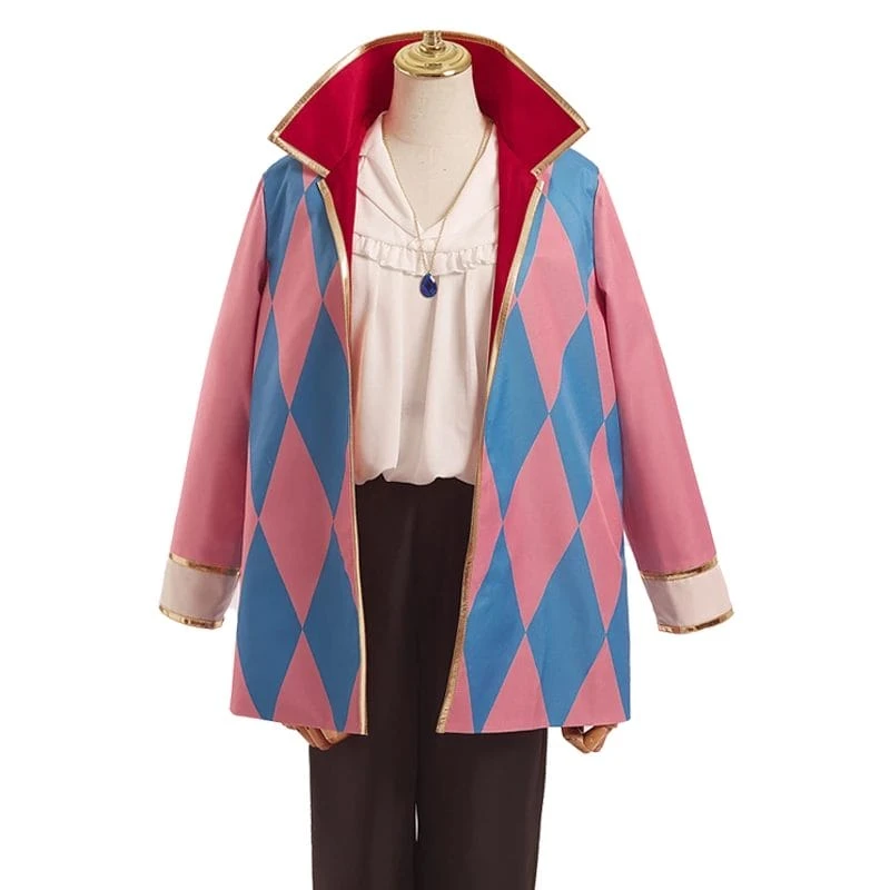 Howl’s Moving Castle Howl Cosplay Costume Full Set 4PCS