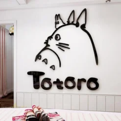 My Neighbor Totoro Acrylic 3D Wall Decor Stickers