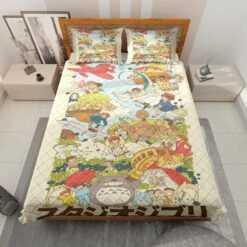 Studio Ghibli Compilation Quilt Bedding Set