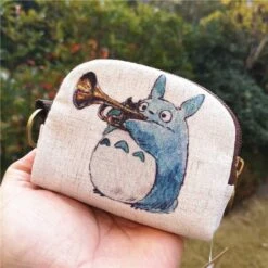 My Neighbor Totoro Canvas Coin Purse