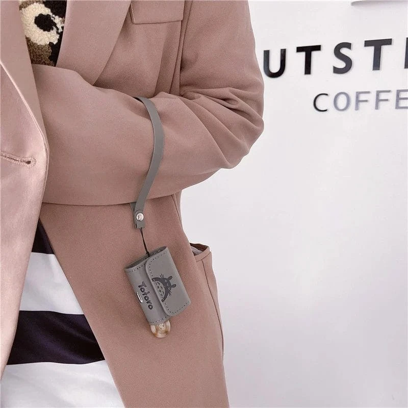 My Neighbor Totoro PU Leather Airpods Case - Image 6