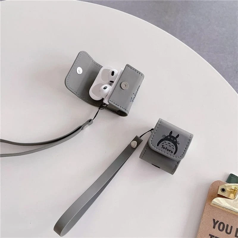 My Neighbor Totoro PU Leather Airpods Case - Image 3