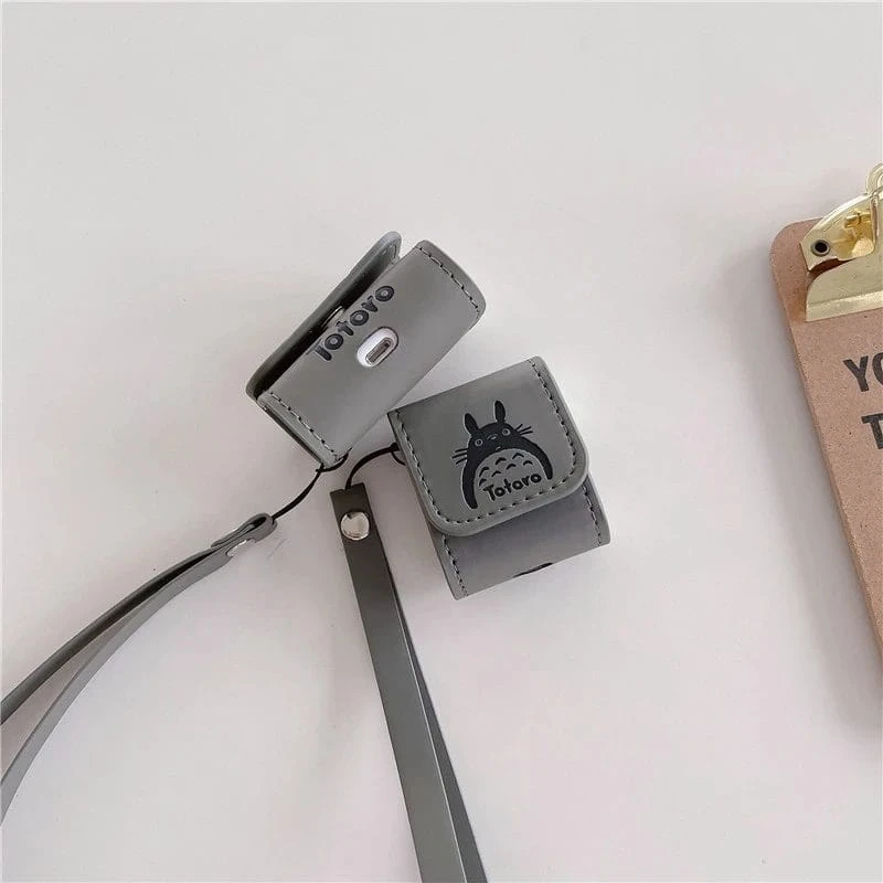 My Neighbor Totoro PU Leather Airpods Case - Image 2