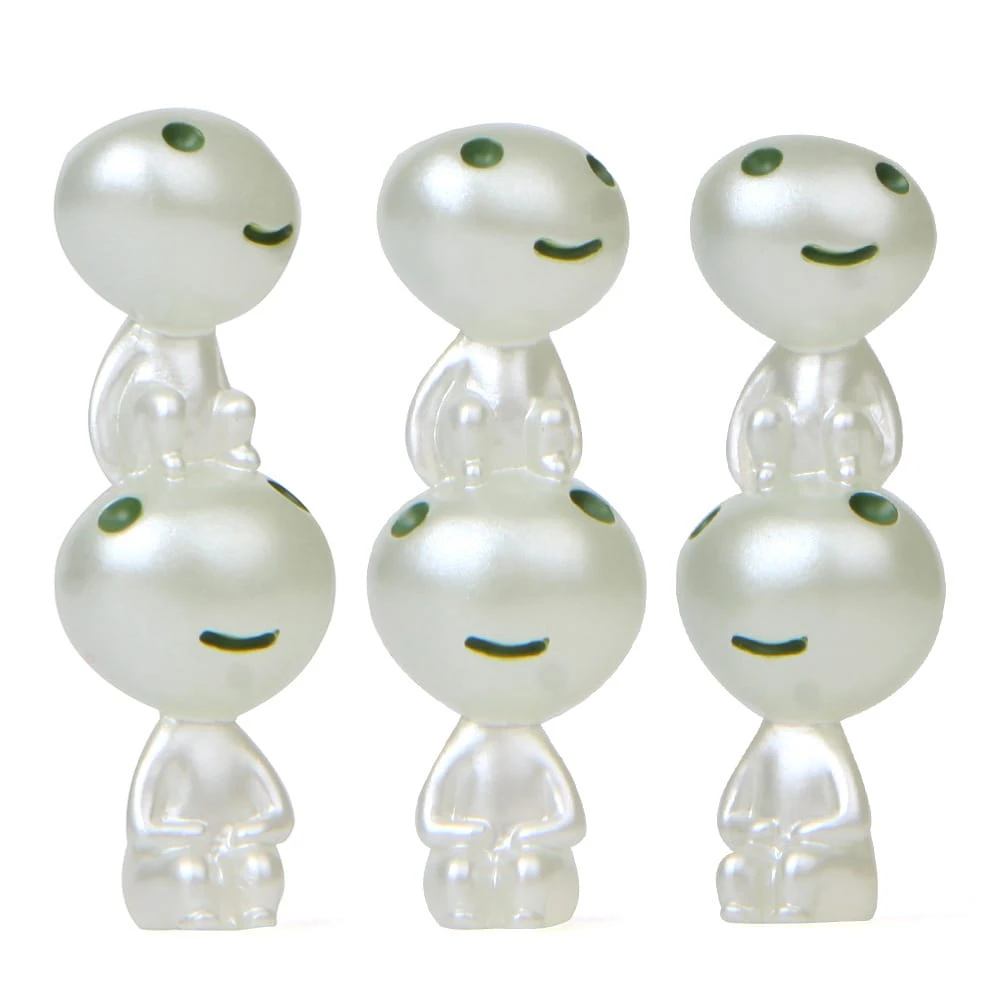 Princess Mononoke Kodama Glow In The Dark Figures 6pcs/set - Image 10