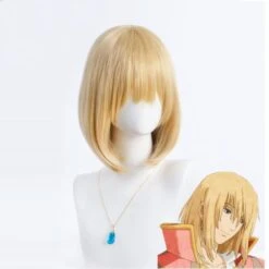 Howl’s Moving Castle Howl Short Blonde Wig
