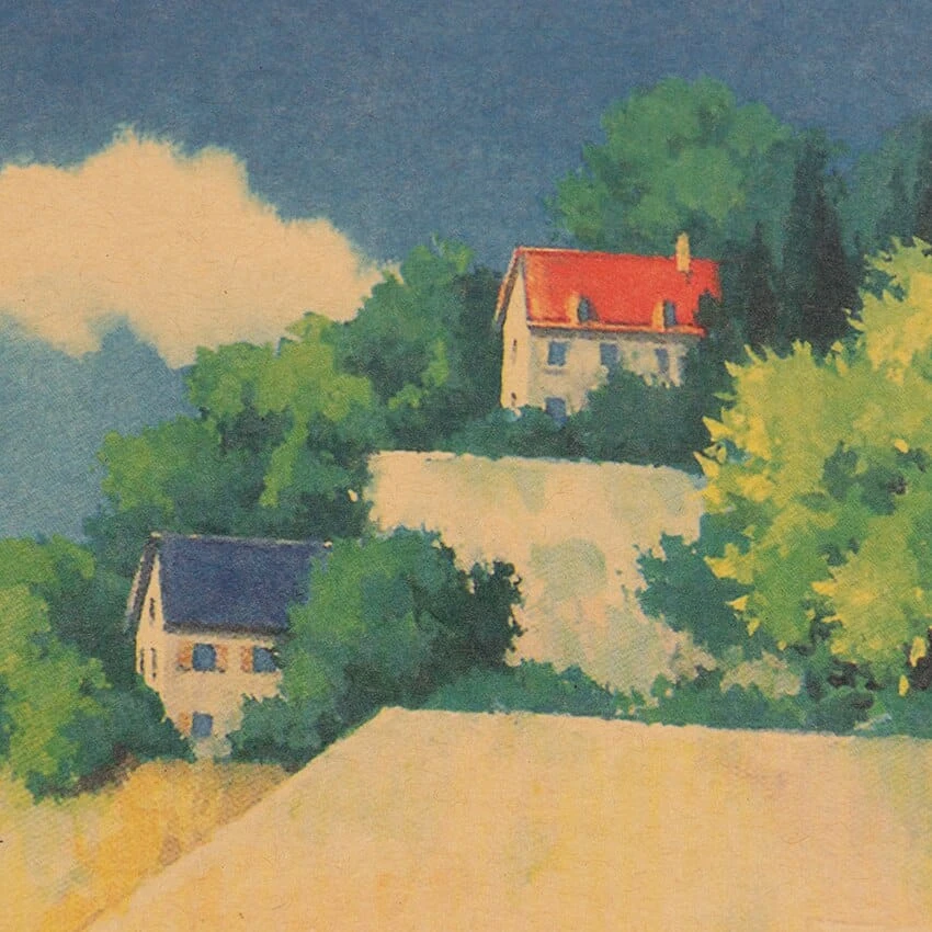 Kiki’s Delivery Service Kraft Paper Vintage Poster - Image 3