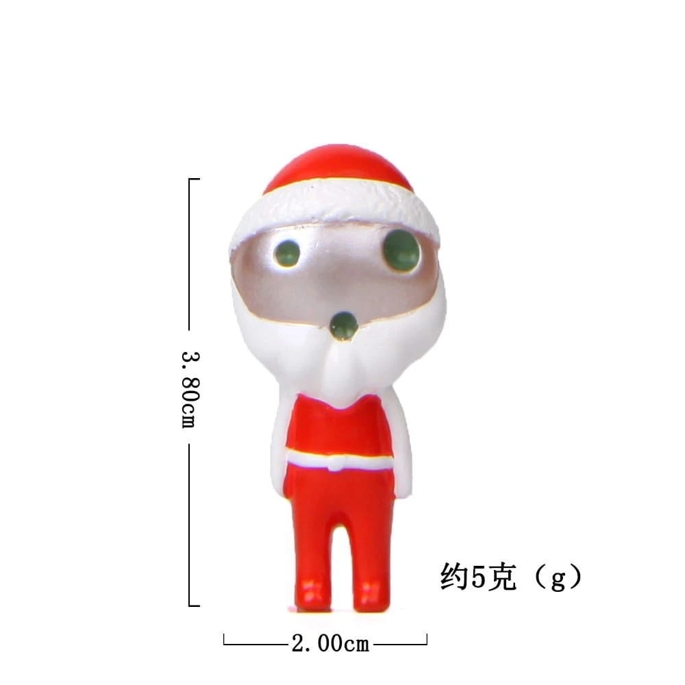 Princess Mononoke Kodama Tree Spirits Luminous Christmas Figure 6pcs/set - Image 4