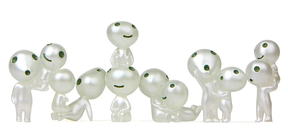 Princess Mononoke Kodama Glow In The Dark Figures 6pcs/set - Image 13