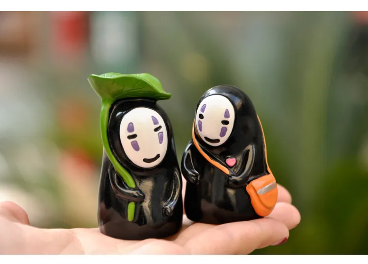 Spirited Away Chibi No Face Man Figure 6pcs/set - Image 2