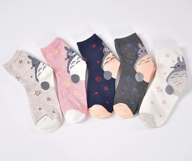 My Neighbor Totoro Cute Socks 5 Pairs/lot - Image 9
