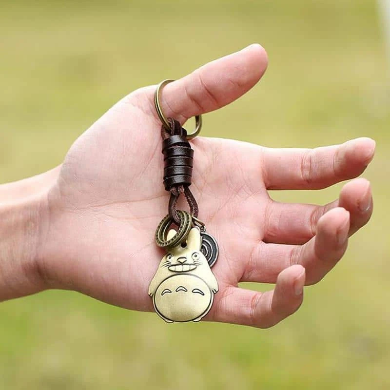 My Neighbor Totoro Leather Keychain - Image 4