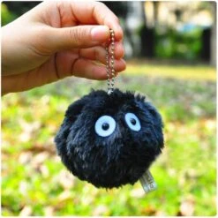 Spirited Away Soot Sprites PLUSH Keychain